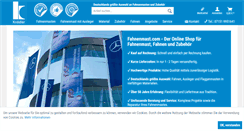 Desktop Screenshot of fahnenmast.com